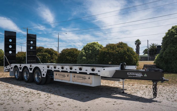 2025 Beavertail Tri Axle Seamless Tag Trailer