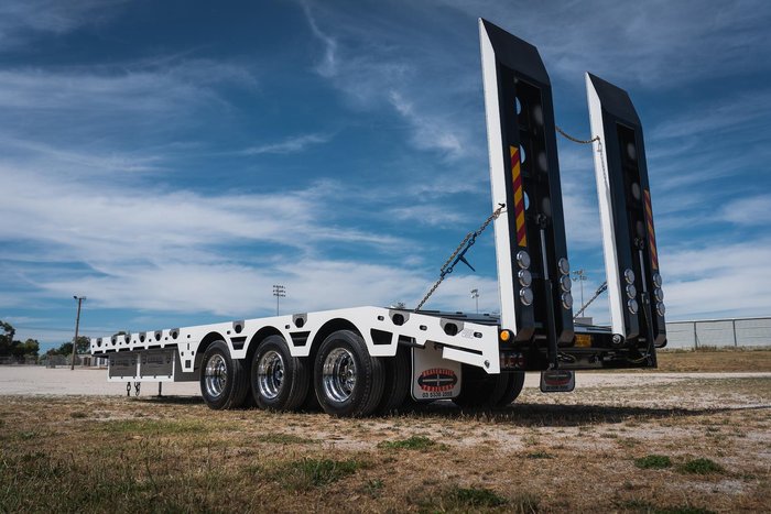 2025 Beavertail Tri Axle Seamless Tag Trailer