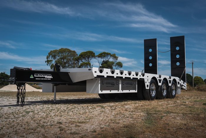 2025 Beavertail Tri Axle Seamless Tag Trailer
