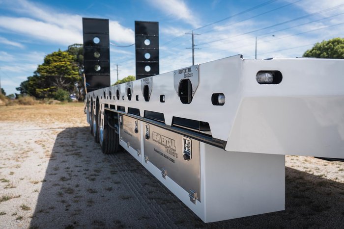 2025 Beavertail Tri Axle Seamless Tag Trailer