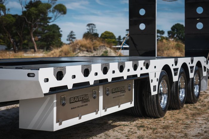 2025 Beavertail Tri Axle Seamless Tag Trailer