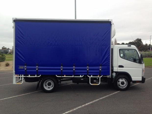 2024 Fuso Canter 815 Mwb Amt 6 Pallet Curtain Sider CANTER 815