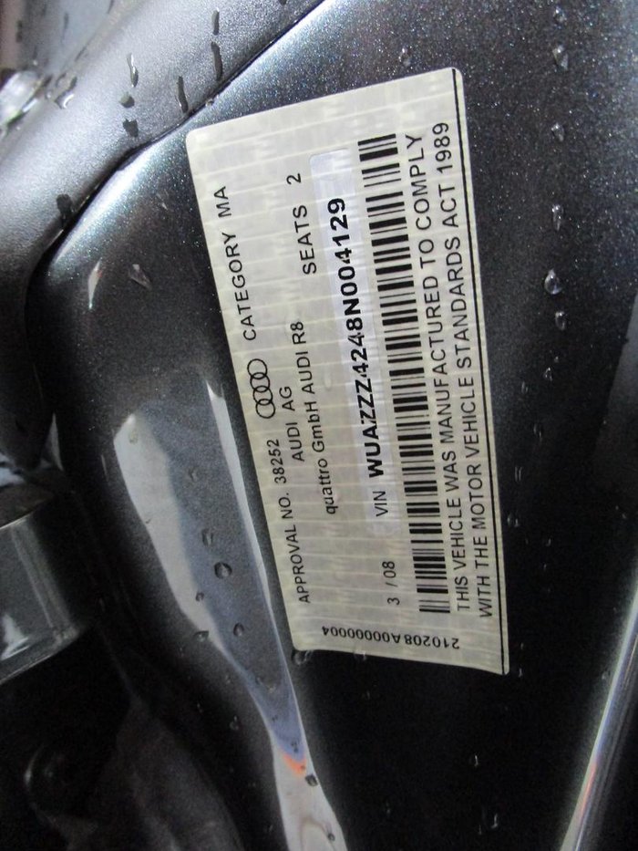 2007 Audi R8