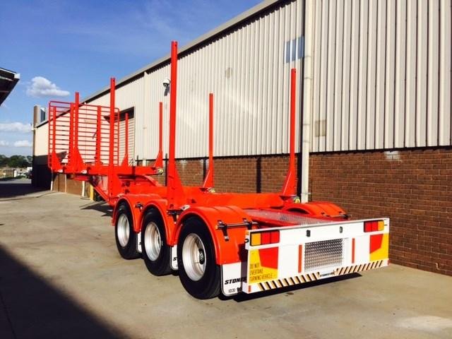 2025 Stonestar New Logging (Jinker ) Trailer 38Ft RED