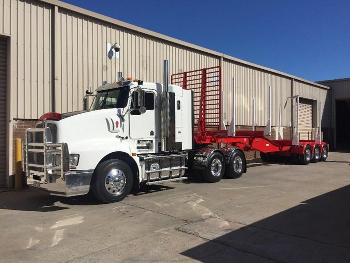 2025 Stonestar New Logging (Jinker ) Trailer 38Ft RED