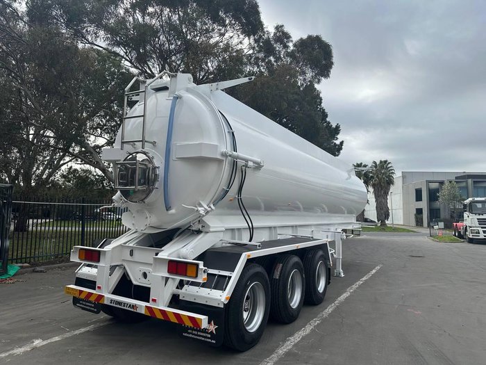 2026 Stonestar New 25000Lt Sewage Vacuum  Tip Big Gate Tank Trailer