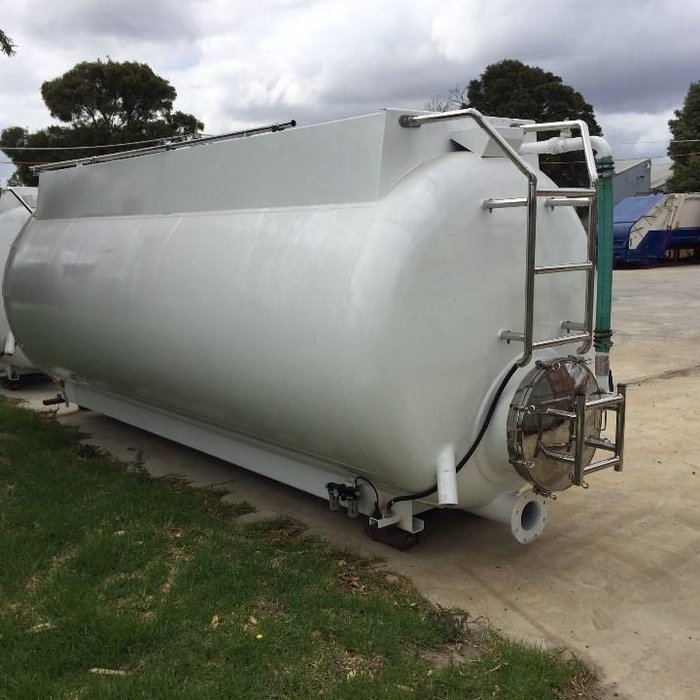 0 Stonestar New 8000Lt/10000Lt/12000Lt Sewage Vacuum Tank +/-100Kpa White