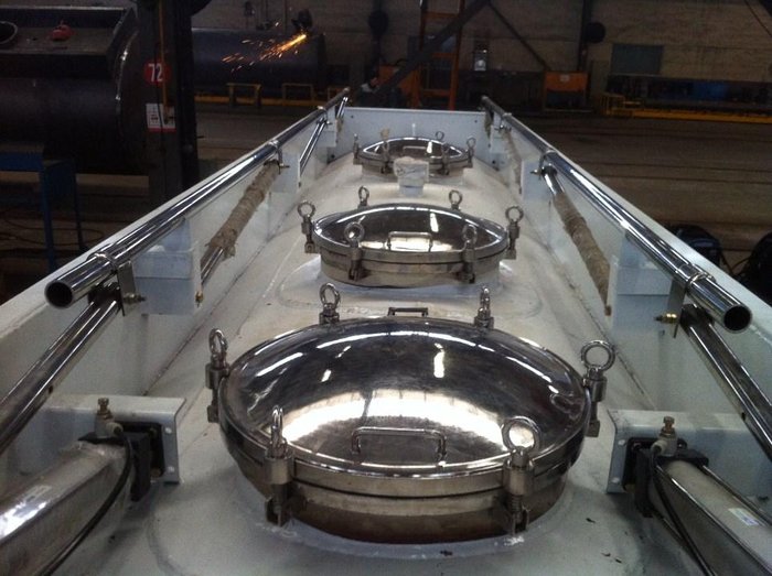 0 Stonestar New 8000Lt/10000Lt/12000Lt Sewage Vacuum Tank +/-100Kpa White