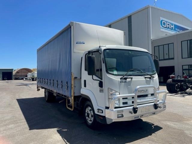 2014 Isuzu Frr 500 Long F SERIES WHITE