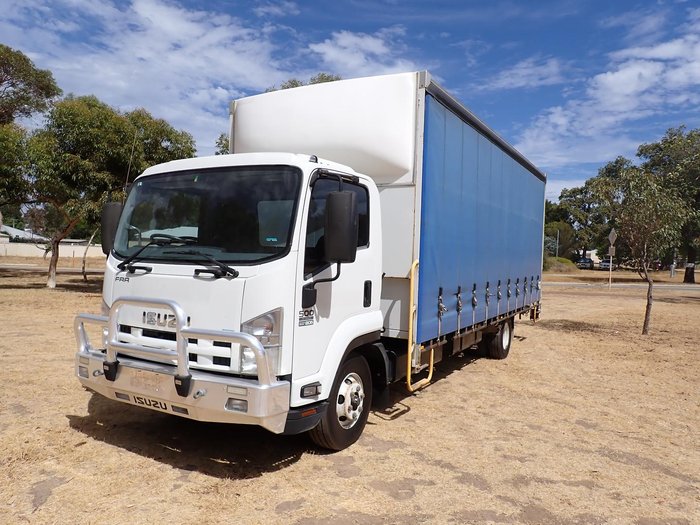 2014 Isuzu Frr 500 Long F SERIES WHITE