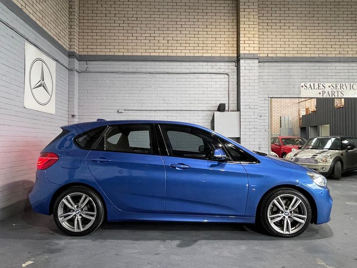 2017 BMW 2 Series 220i M Sport F45 Estoril Blue
