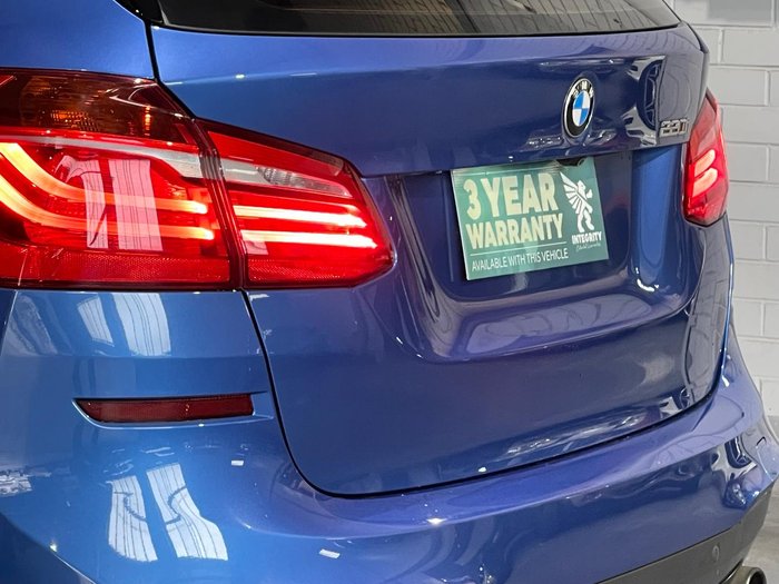 2017 BMW 2 Series 220i M Sport F45 Estoril Blue