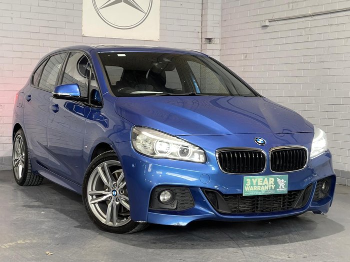 2017 BMW 2 Series 220i M Sport F45 Estoril Blue
