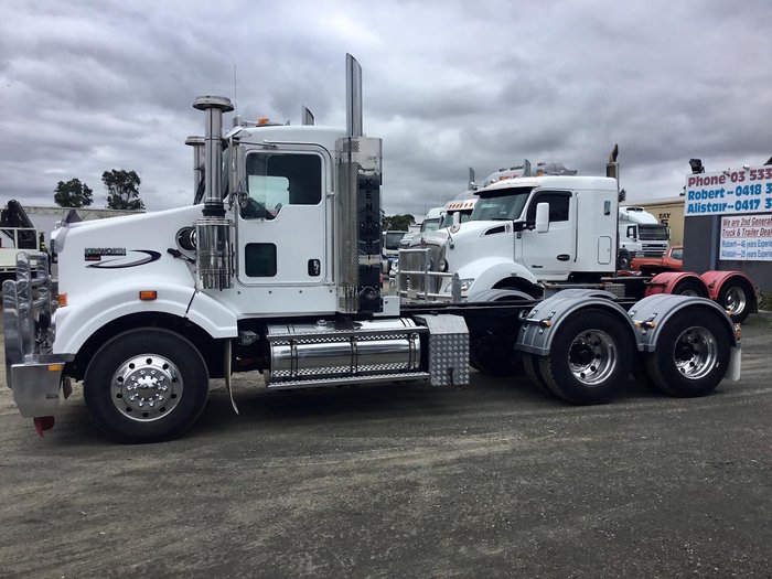 2015 Kenworth T409sar Fully Speced 684000Klm E5 X Locks 97T $219000+Gst T409 SAR E5 WHITE
