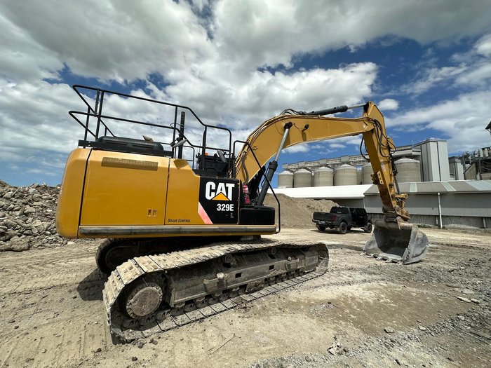2013 Caterpillar 329El Yellow