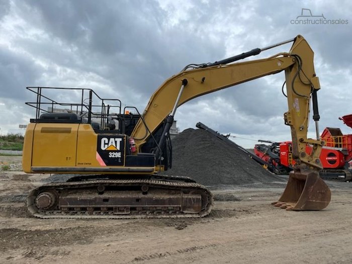 2013 Caterpillar 329El Yellow