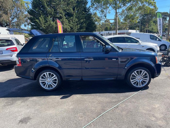 2010 Land Rover Range Rover Sport TDV6 Luxury L320 MY11 4X4 Dual Range Baltic Blue