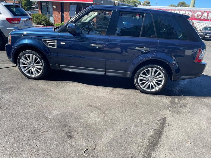 2010 Land Rover Range Rover Sport TDV6 Luxury L320 MY11 4X4 Dual Range Baltic Blue