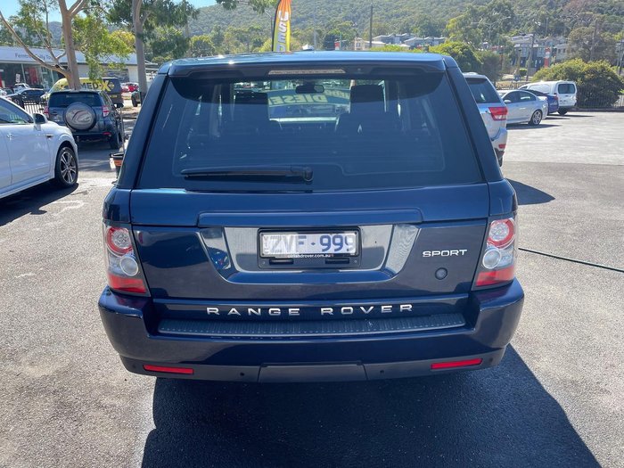 2010 Land Rover Range Rover Sport TDV6 Luxury L320 MY11 4X4 Dual Range Baltic Blue