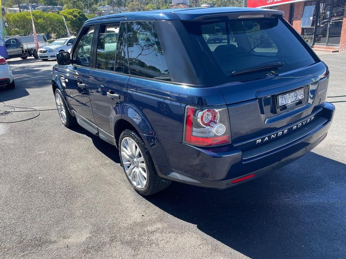 2010 Land Rover Range Rover Sport TDV6 Luxury L320 MY11 4X4 Dual Range Baltic Blue