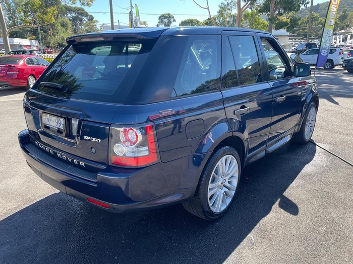 2010 Land Rover Range Rover Sport TDV6 Luxury L320 MY11 4X4 Dual Range Baltic Blue