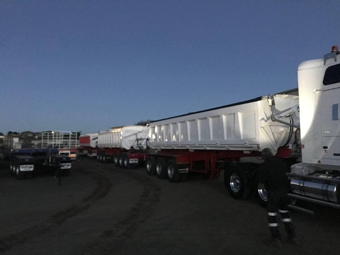 2025 Stonestar Side Tipper White