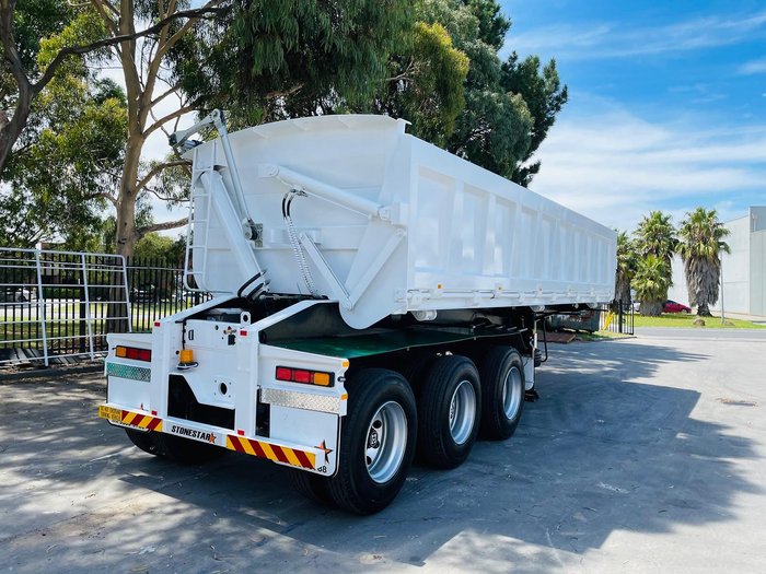 2025 Stonestar Side Tipper White