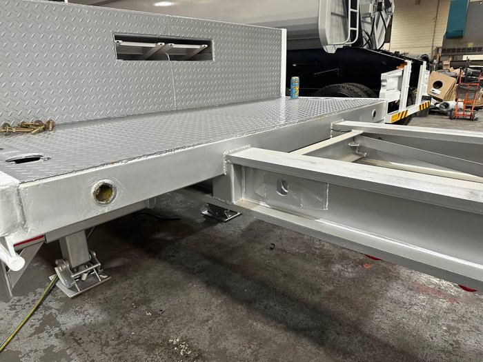 2025 Stonestar Brand New Extendable Drop Deck With B-Fold Ramp 900H Blue