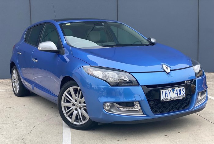 2014 Renault Megane GT-Line Premium III B95 Phase 2 Malta Blue