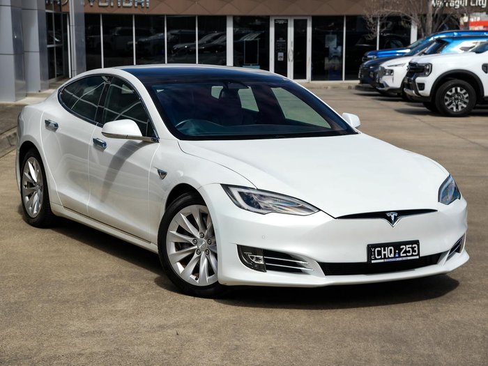 2017 Tesla Model S 90D AWD Pearl White