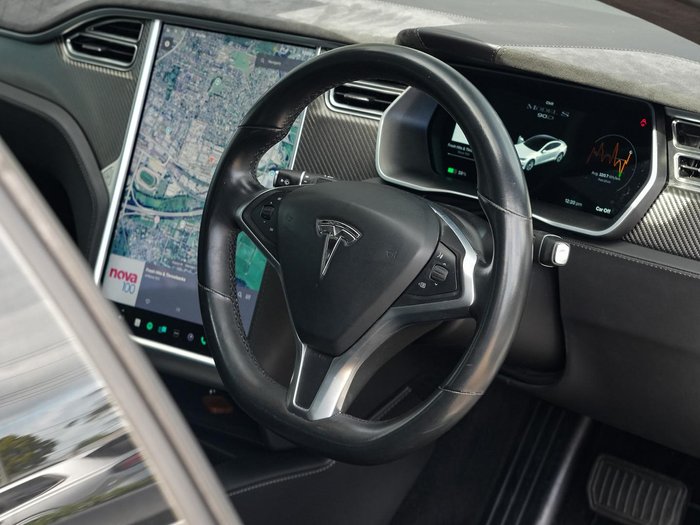 2017 Tesla Model S 90D AWD Pearl White
