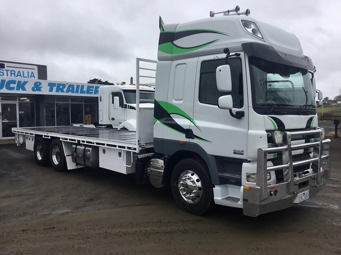 2017 DAF Cf460 Fat 6X4 8Mt Tray Xlocks $154000+Gst Be Quick CF 460 FAT WHITE