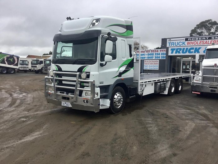 2017 DAF Cf460 Fat 6X4 8Mt Tray Xlocks $154000+Gst Be Quick CF 460 FAT WHITE