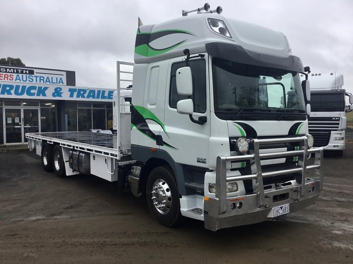 2017 DAF Cf460 Fat 6X4 8Mt Tray Xlocks $154000+Gst Be Quick CF 460 FAT WHITE