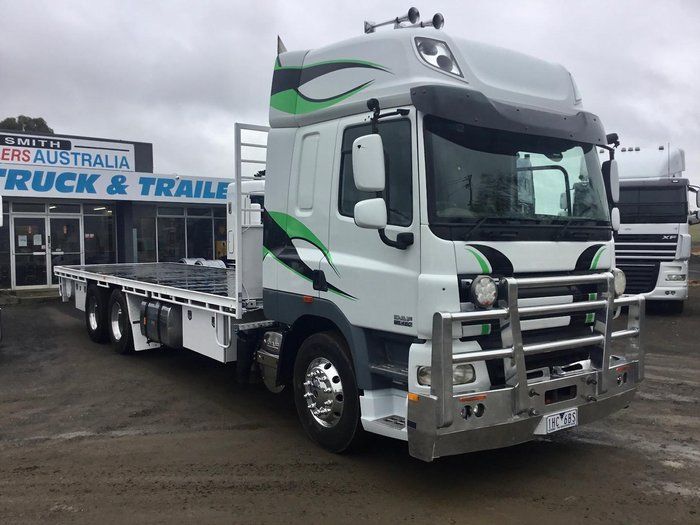 2017 DAF Cf460 Fat 6X4 8Mt Tray Xlocks $154000+Gst Be Quick CF 460 FAT WHITE