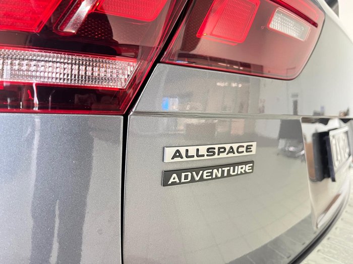 2022 Volkswagen Tiguan 162TSI Adventure Allspace 5N MY22 Four Wheel Drive Platinum Grey