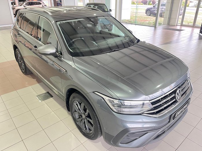 2022 Volkswagen Tiguan 162TSI Adventure Allspace 5N MY22 Four Wheel Drive Platinum Grey