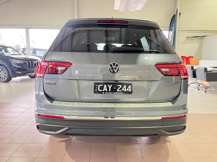 2022 Volkswagen Tiguan 162TSI Adventure Allspace 5N MY22 Four Wheel Drive Platinum Grey