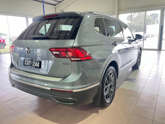 2022 Volkswagen Tiguan 162TSI Adventure Allspace 5N MY22 Four Wheel Drive Platinum Grey