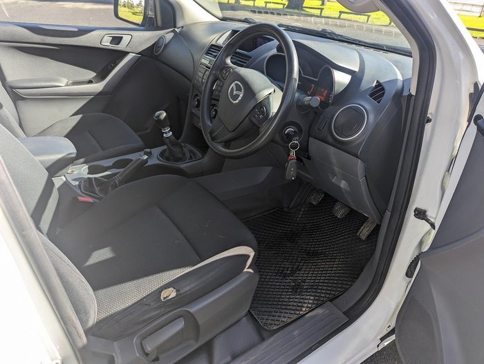 2017 Mazda BT-50 XT UR 4X4 Dual Range Cool White