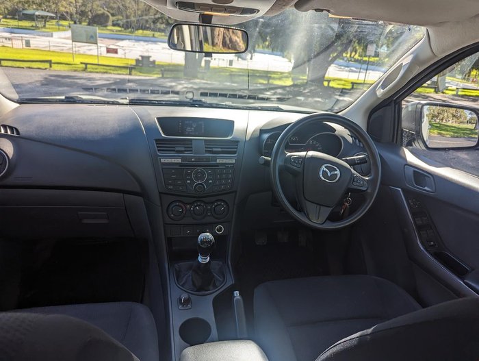 2017 Mazda BT-50 XT UR 4X4 Dual Range Cool White
