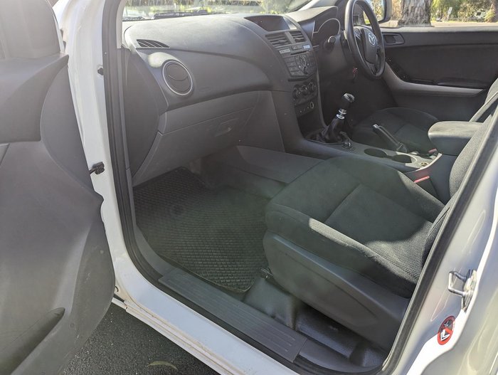 2017 Mazda BT-50 XT UR 4X4 Dual Range Cool White