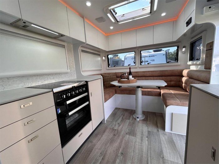2025 Wonderland RV Hornet 2200 Rear Club Lounge