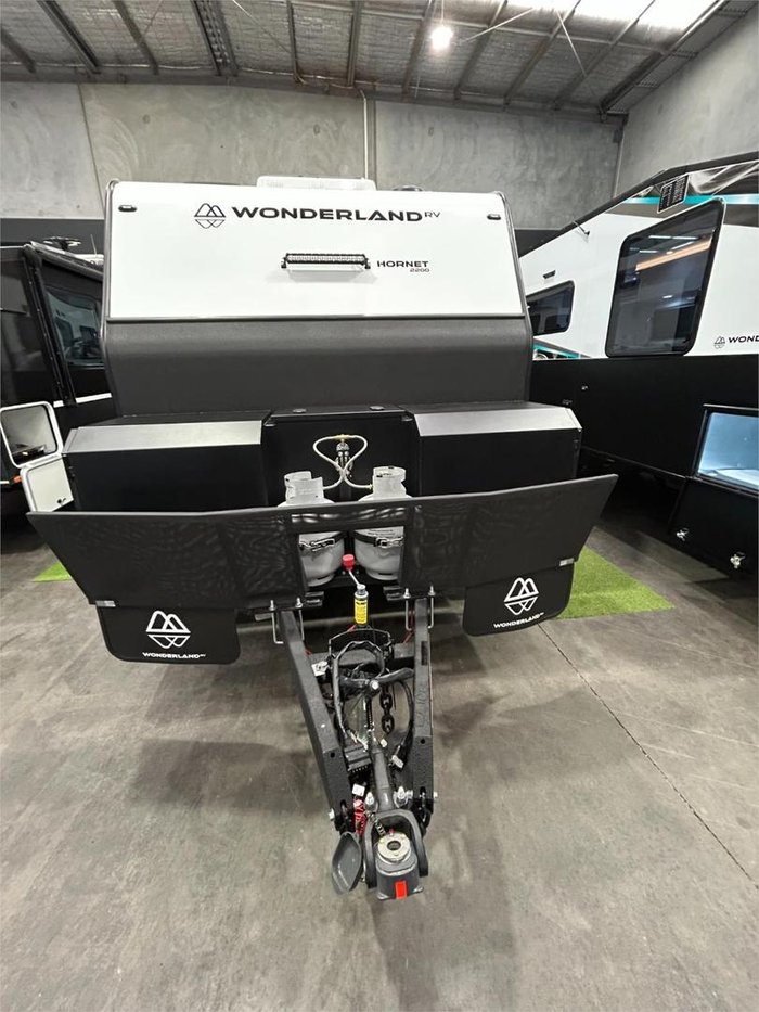 2025 Wonderland RV Hornet 2200 Rear Club Lounge