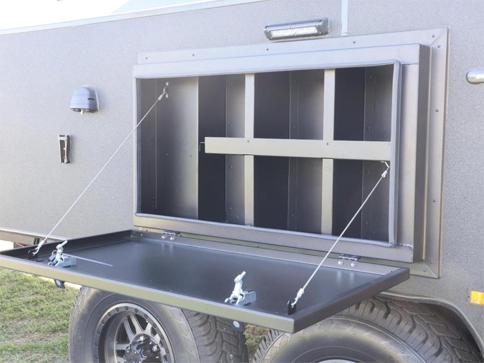 2025 Wonderland RV Hornet 2200 Rear Club Lounge