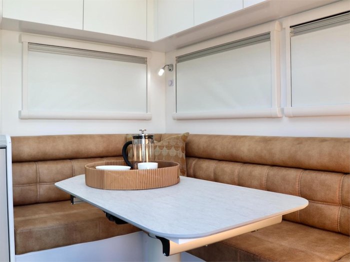 2025 Wonderland RV Hornet 2200 Rear Club Lounge