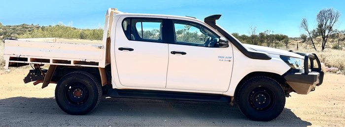 2020 Toyota Hilux SR GUN126R 4X4 Dual Range Glacier White