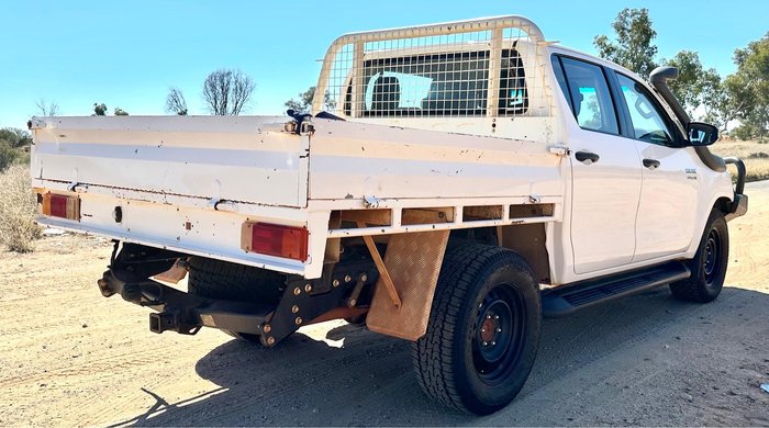 2020 Toyota Hilux SR GUN126R 4X4 Dual Range Glacier White