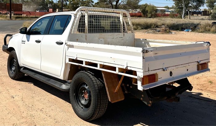 2020 Toyota Hilux SR GUN126R 4X4 Dual Range Glacier White
