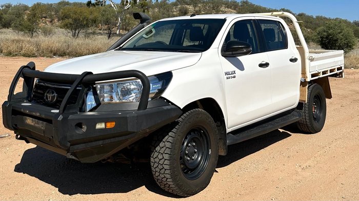 2020 Toyota Hilux SR GUN126R 4X4 Dual Range Glacier White